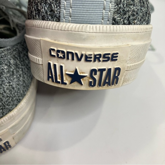 Converse blue low top sneakers unisex sizing women’s size 8 casual skateboard - Picture 6 of 10